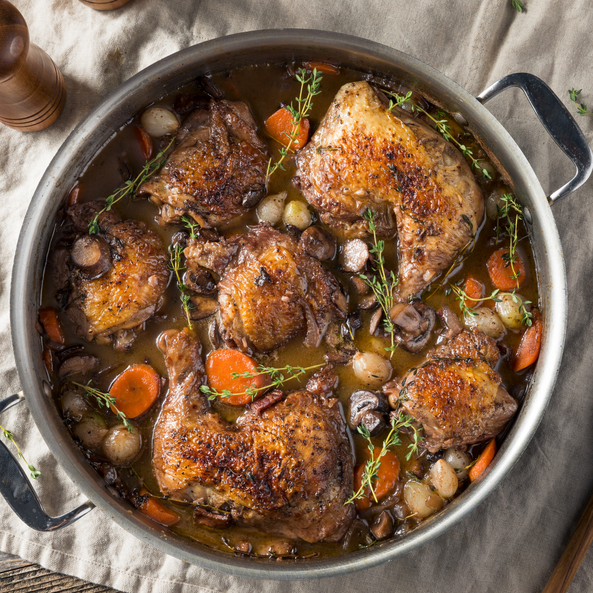 Merlot Coq Au Vin