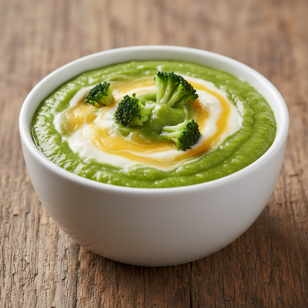 Broccoli & Cheese Puree
