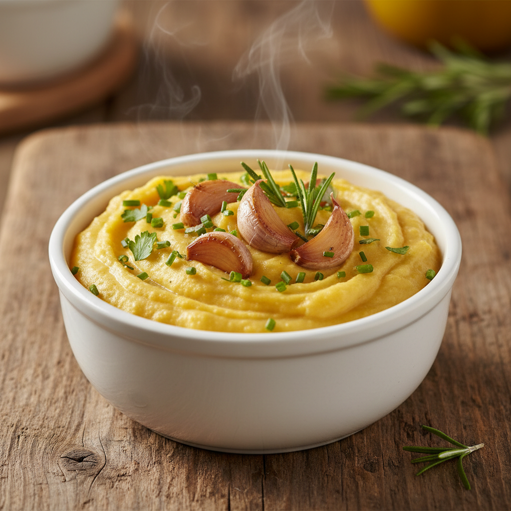 Roasted Garlic & Golden Potato Puree